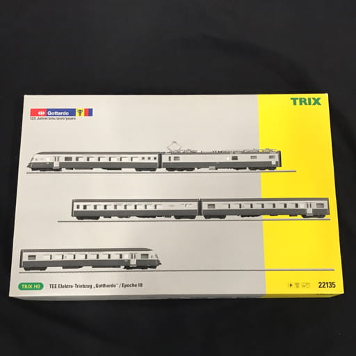 TRIX 22135 Gottardo TEE Electric Rail Car Train 電車 HOゲージ 鉄道模型 トリックス