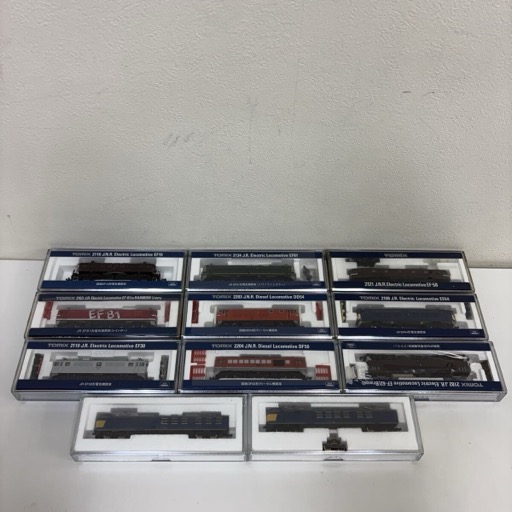 TOMIX 2182 国鉄EF62形電気機関車 ブラウン Nゲージ 他 鉄道模型 まとめて